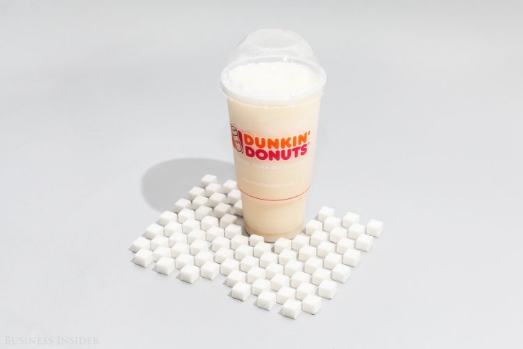 Dunkin' Donuts Vanilla Bean Coolatta